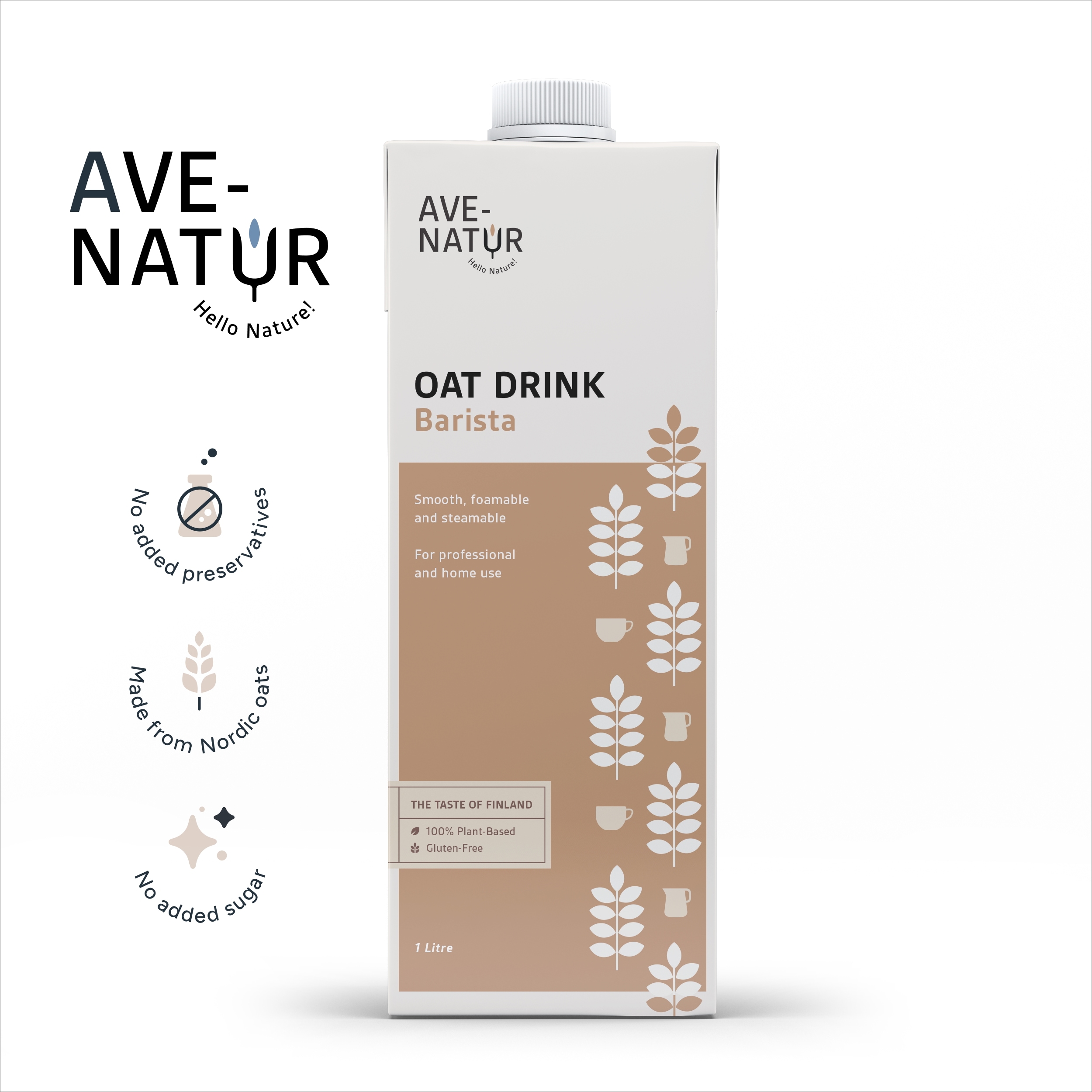 AVE-NATURオーツミルク OAT DRINK Barista(1,000ml) 8本入