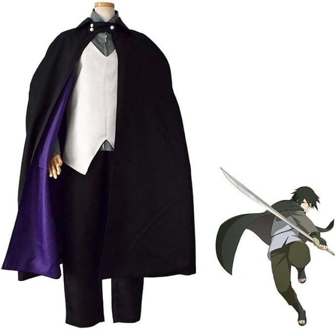 ] うちはサスケ コスプレ衣装 ボルト コスチューム ナルト 劇場版 文化祭 学園祭 変身 仮装 変装