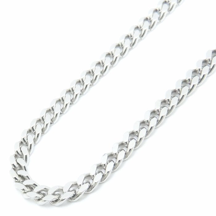 喜平ネックレス Pt850プラチナ 2面 シングル 60cm 30.4g/76100【中古】