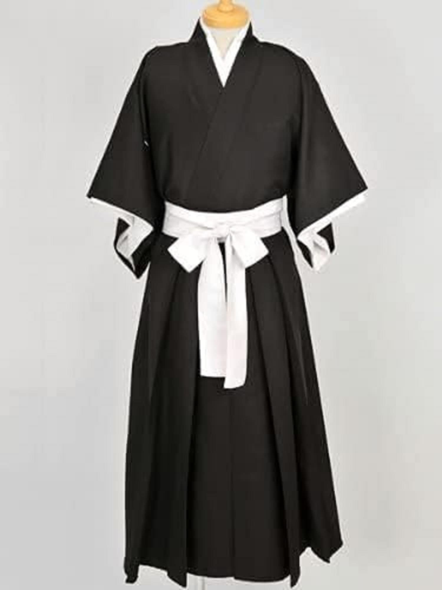 BLEACH-ブリーチ-死覇装(しはくしょう) コスプレ衣装 演出服 舞台装 文化祭 ハロウイーン パーティー 変装 仮装