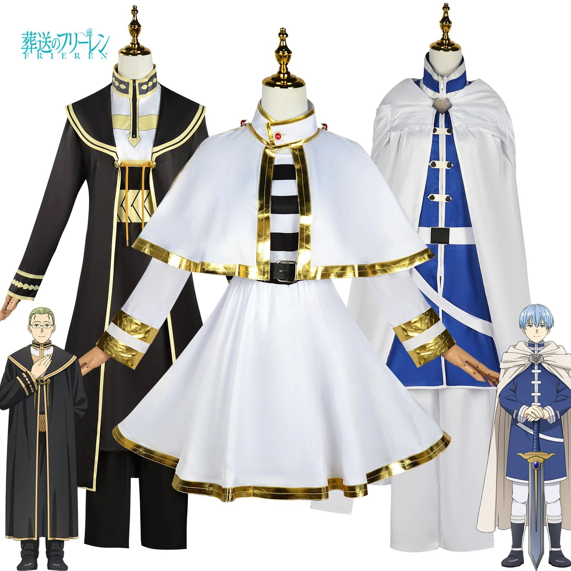 葬送のフリーレン フリーレン ヒンメル フェルン コスプレ 衣装 学園祭 文化祭 コスチューム ハロウイン クリスマス期間限定30％
