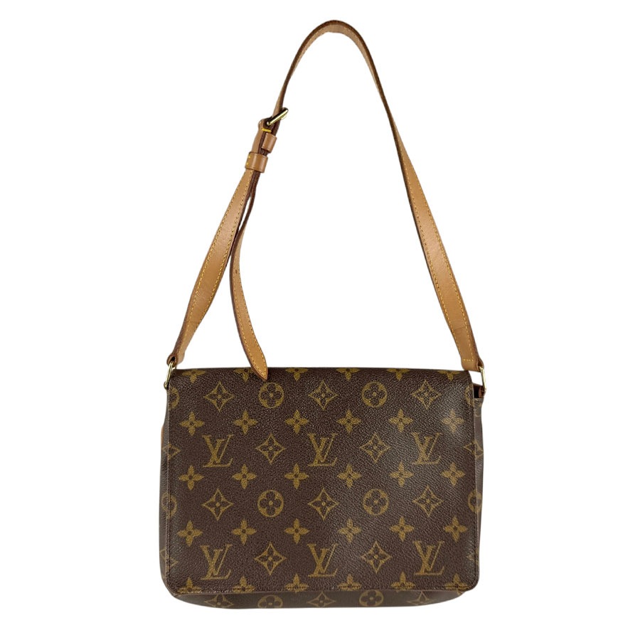 ルイ ヴィトン LOUIS VUITTON ショルダーバッグ モノグラム ミュゼットタンゴ ショート モノグラムキャンバス ブラウン レディース M51257 z6703