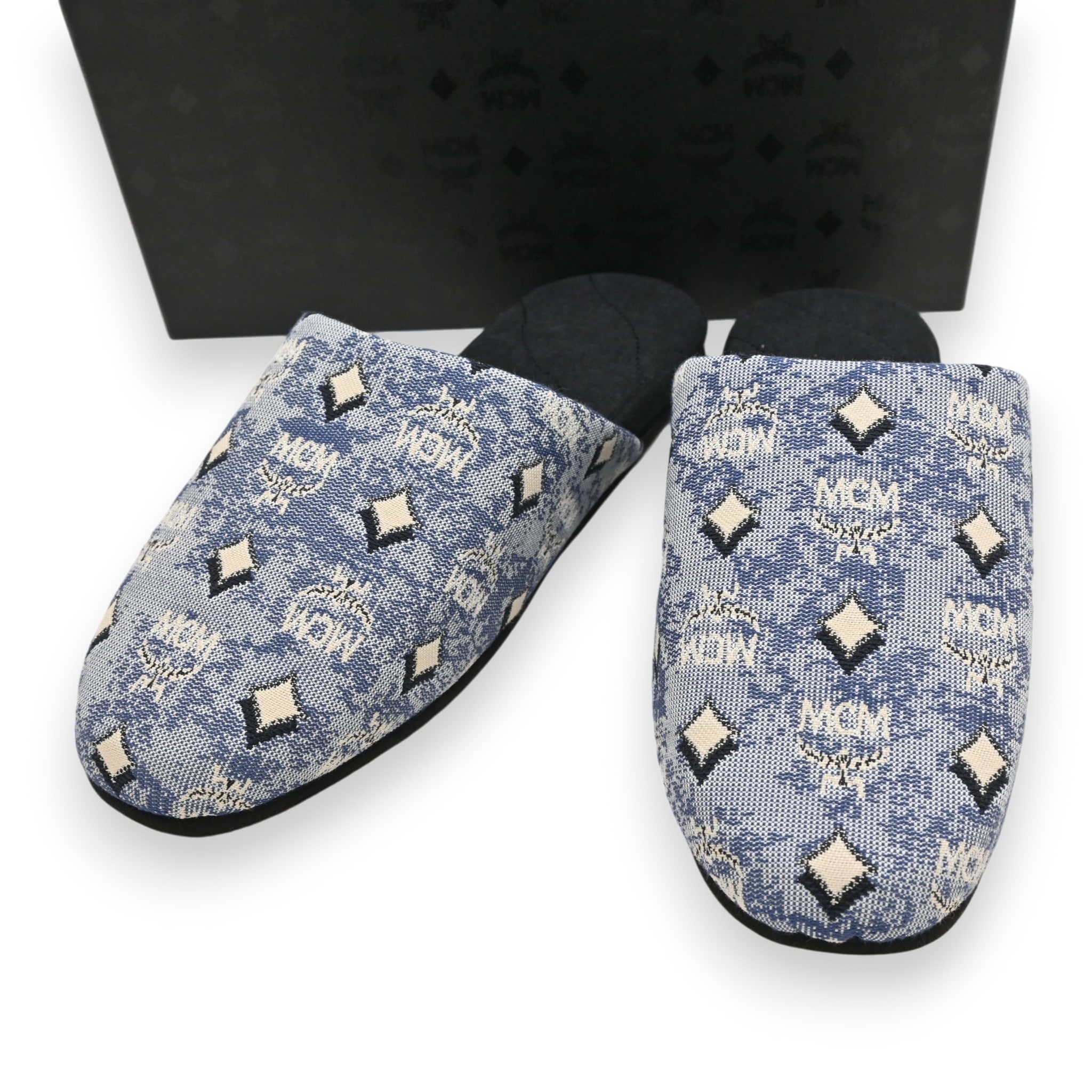 MCM ロゴ ルームシューズ スリッパ 室内靴 Aランク mc0303yy 11,060円