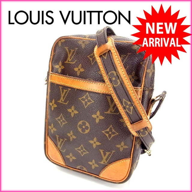 ルイヴィトン Louis Vuitton ショルダーバッグ /斜めがけショルダー /メンズ可 /ダヌーブ モノグラム M45266 ブラウン モノグラムキャンバス (あす楽対応)(激安・即納)【中古】 ルイヴィトン Louis Vuitton ショルダーバッグ /斜めがけショルダー /メンズ可 /ダヌーブ モノグラム M45266 ブラウン モノグラムキャンバス (あす楽対応)(激安・即納)【中古】
