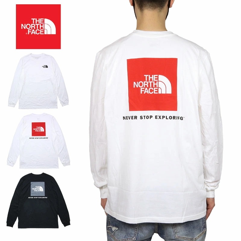ロンT 長袖Tシャツ メンズ レディース アウトドア ブランド 大きいサイズ NF0A4762