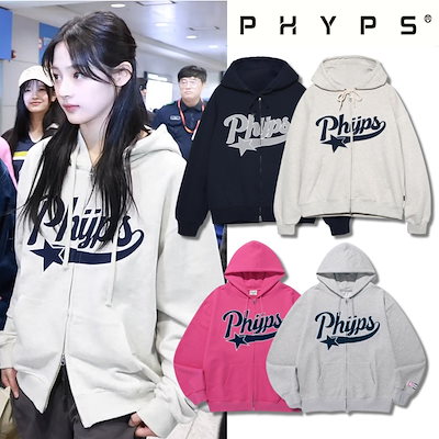 ★Newjeans ミンジ★PHYPS★韓国 PHYPS STAR TAIL HOODIE ZIP UP ☆Newjeans ミンジ☆PHYPS☆韓国 PHYPS STAR TAIL HOODIE ZIP UP