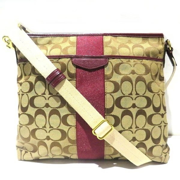 コーチ シグネチャー F28502 バッグ ショルダーバッグ レディース 【中古】