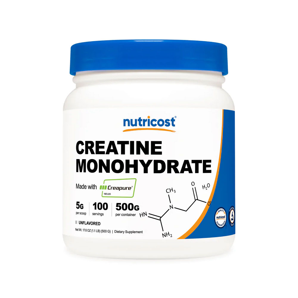[USA] Nutricost ニュートリコスト Creapure クレアチンモノハイドレート 無味 500g