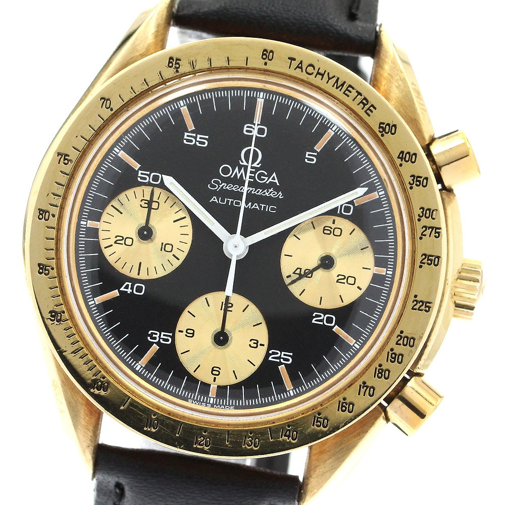 オメガ OMEGA BA175.0033 スピードマスター K18YG 自動巻き メンズ _898089【中古】