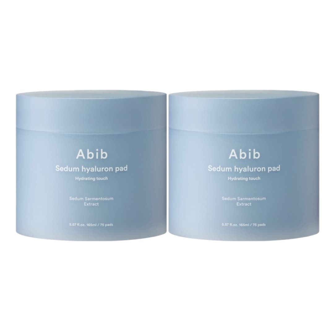 【水分集中ケア】 セダムヒアルロンパッド ハイドレーティングタッチ 165ml 75枚×2 弱酸性 保湿ケア 水分補給 フェイシャルパッド 毛穴ケア PHA配合 韓国スキンケア