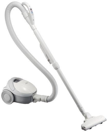 軽量 掃除機 紙パック式 ハイパワー530W ヘッド丸洗い対応 CV-VP5 W ホワイト