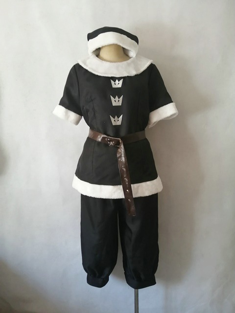 コスプレ衣装 に適合する キングダムハーツ２ ハロウィンタウンでサンタクロースの衣装に扮したソラ風 コスプレ C1314