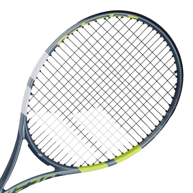 バボラ(Babolat) 2026 EVO AERO エボアエロ (275g) 海外正規品 硬式テニスラケット 102562-100グレー×イエロー