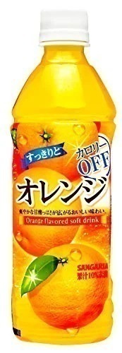 サンガリア すっきりとオレンジ 500ml×24本
