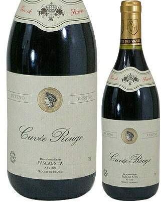 【 5本セット】パスカル　シータ　キュヴェルージュ　赤ワイン（フランス）７５０ｍｌ
