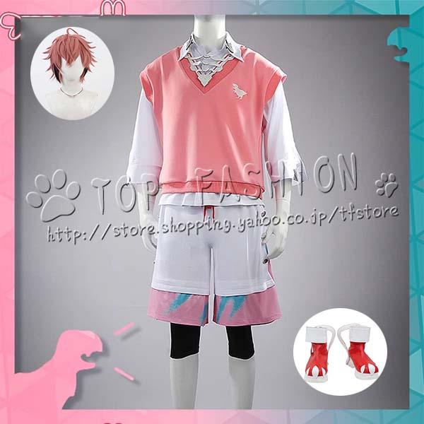【工場直売 品質保証】にじさんじ VTuber 赤城ウェン Akagi コスプレ衣装 ウィッグ 靴 cosplay コスチューム ハロウィン クリスマス