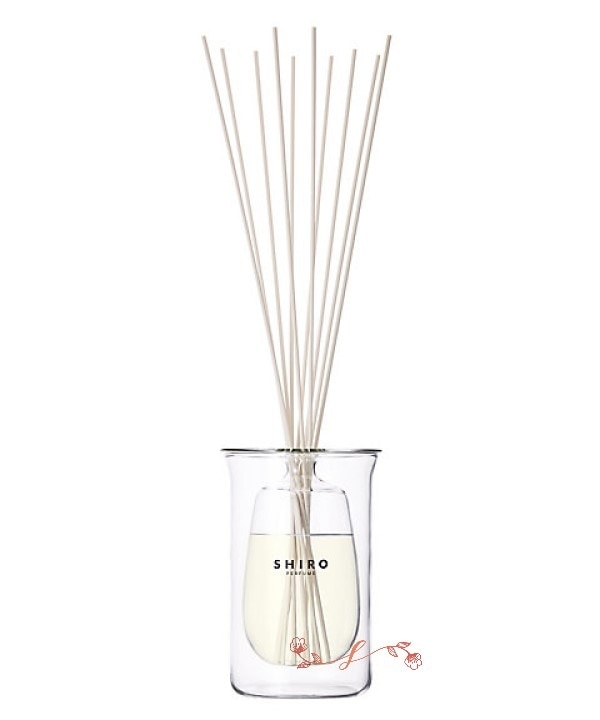 shi ro パフュームディフューザー グラスベース 正規品 パフュームディフューザー専用容器 ディフューザー用 ガラスボトル ディフューザー インテリア