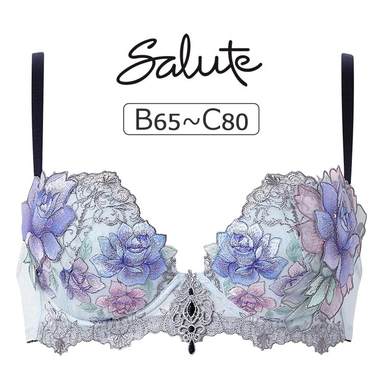 ワコール サルート 23G ブラジャー単品 P-upタイプ BCカップ アンダー 65/70/75/80cm BTJ423