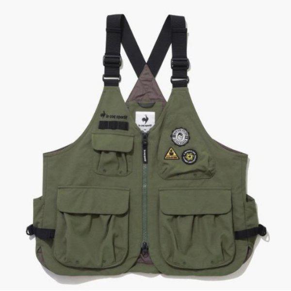 チョッキ JQS QP423CJKO5-KAK ユーティリティベスト KHAKI
