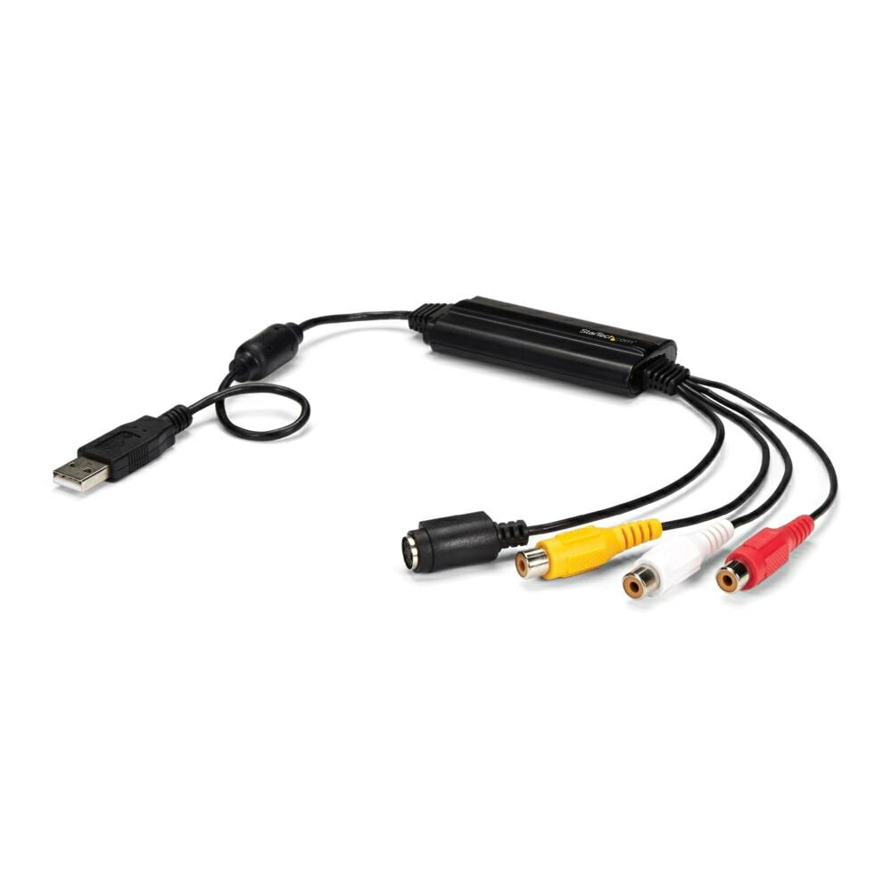 StarTech.com [SVID2USB232] USB接続ビデオキャプチャーケーブル/S端子&