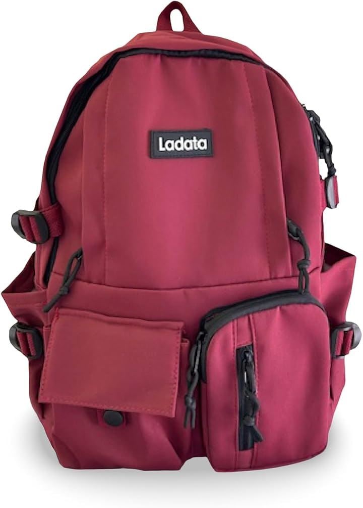 リュック キッズ 男の子 小学生 子供 リュックサック 中学生 大容量 軽量 ナイロン 通学 a4 キッズリュック(クラレット, ミディアム)