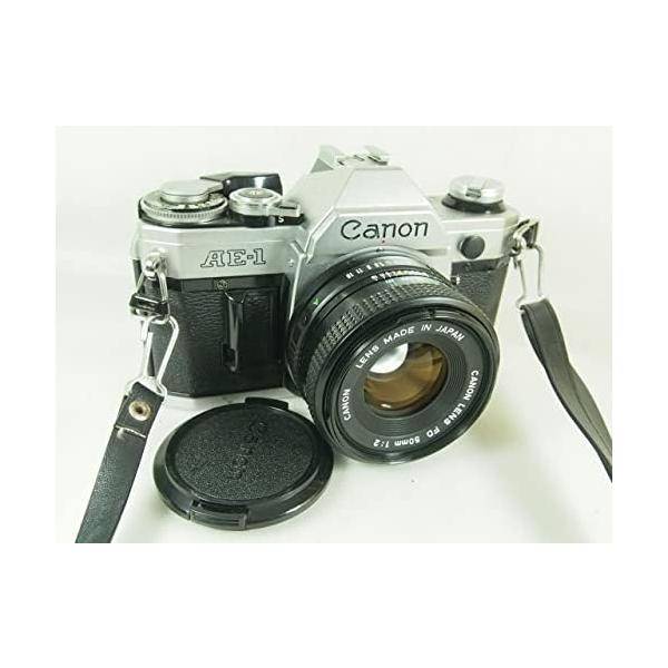 【中古】canon AE-1 NewFD50mm F2付き