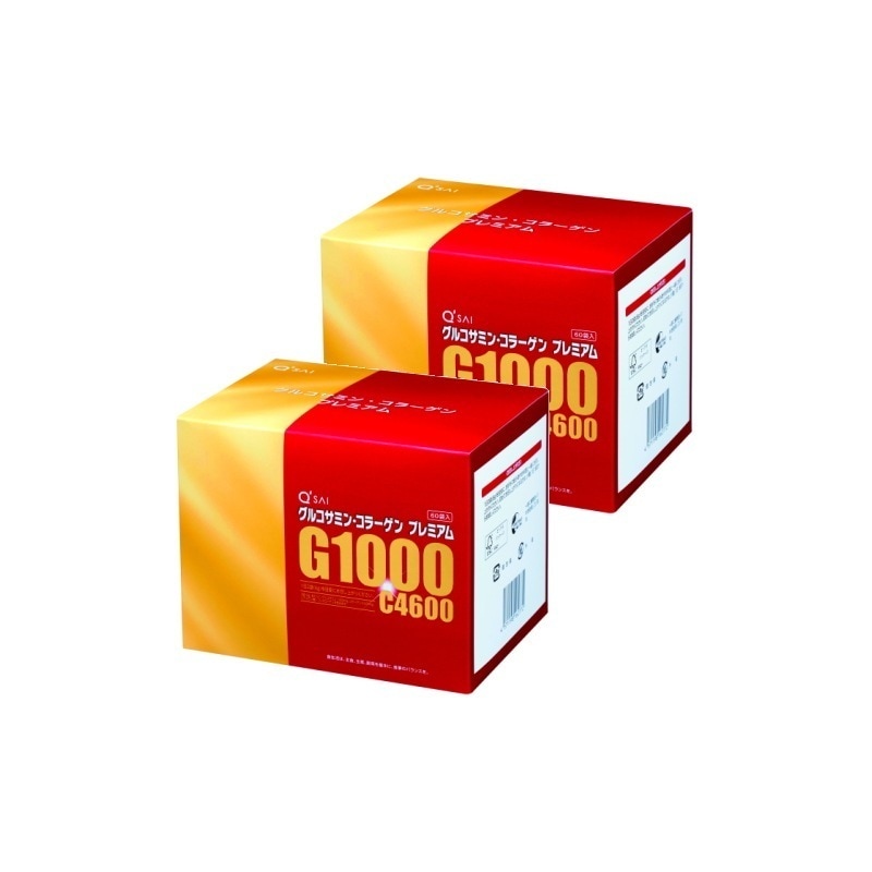 グルコサミンコラーゲンプレミアム 3g60袋 2箱セット