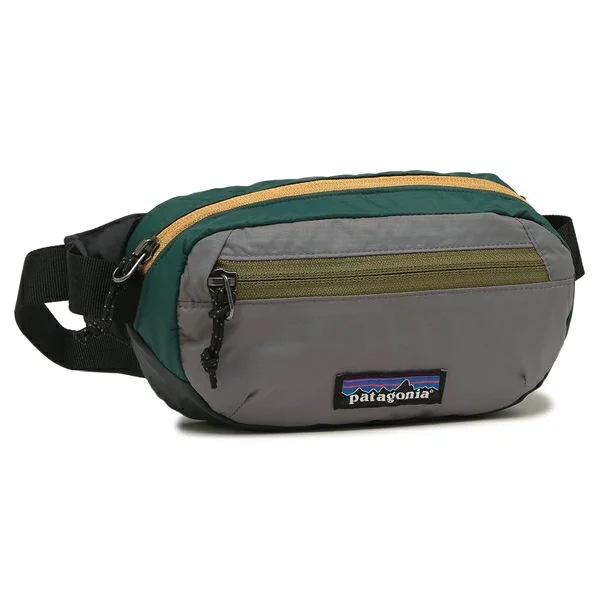 PATAGONIA ボディバッグ テラヴィア ミニ ヒップ パック 1L グレー メンズ レディース ユニセックス 49448 PWNO
