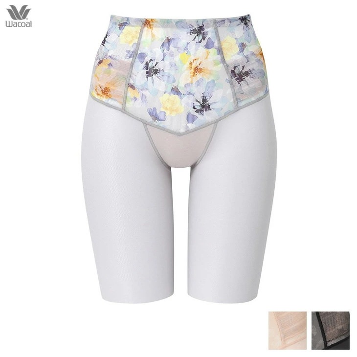 ワコール Wacoal ガードル 補正下着 肌リフトシアー 吸汗速乾 接触冷感 通気性 ロング丈 GRC472 日本製