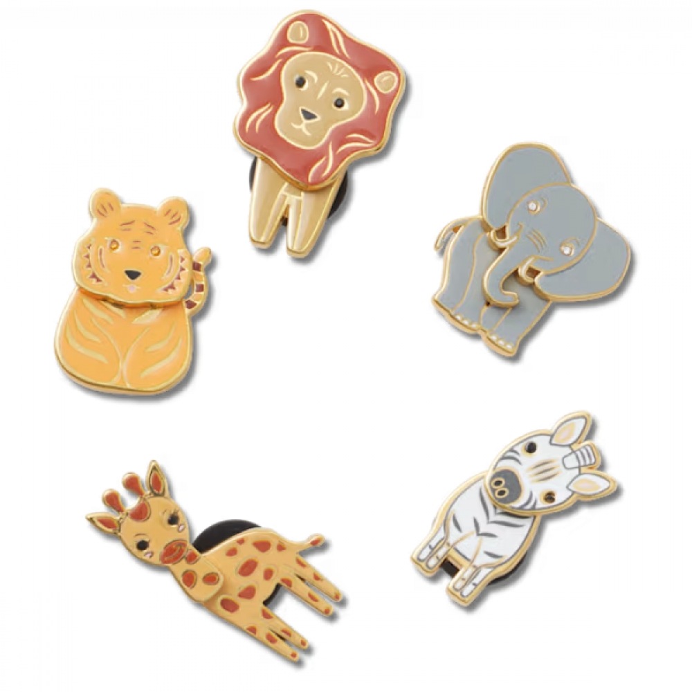 クロックスサファリアニマルジビッツ 5個セット 10015527