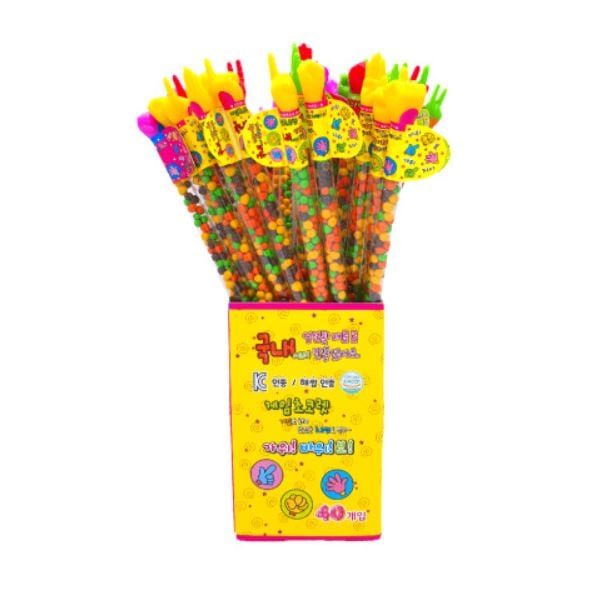 韓国のお菓子玉チョコ10g40個入り1箱じゃんけんチョコレート
