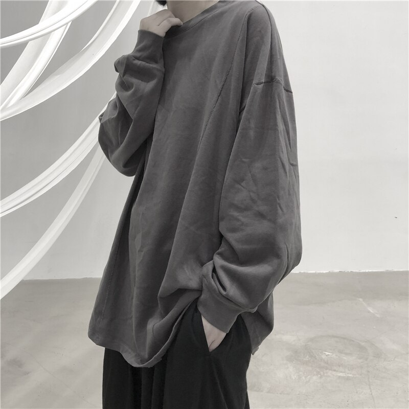 トップス ロンT レディースファッション 秋 冬 大きいサイズ XL 2XL クルーネック ラウンドネック ブラック ホワイト グレー ボリューム袖 メンズライク カジュアル 公園 マタニティ 5,527円