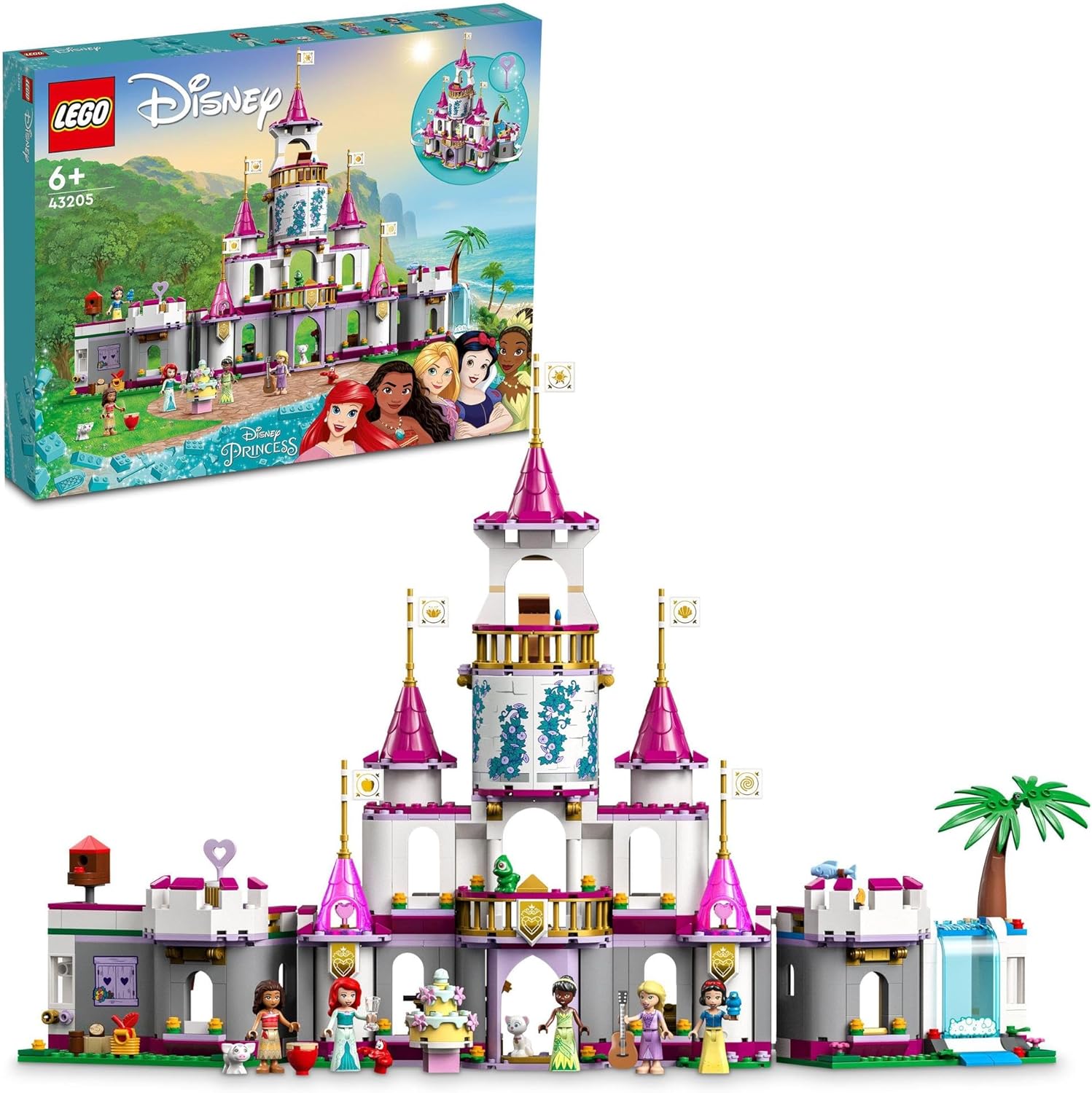 レゴ LEGO ディズニープリンセス プリンセスのお城の冒険 誕生日プレゼント 43205 おもちゃ ブロック クリスマスプレゼント プレゼント お城 お姫様 おひめさま 女の子