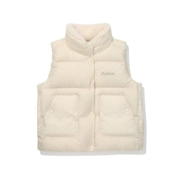 [マルボン公式] 女性クラウドパフダウンベスト CREAM (WOMAN)