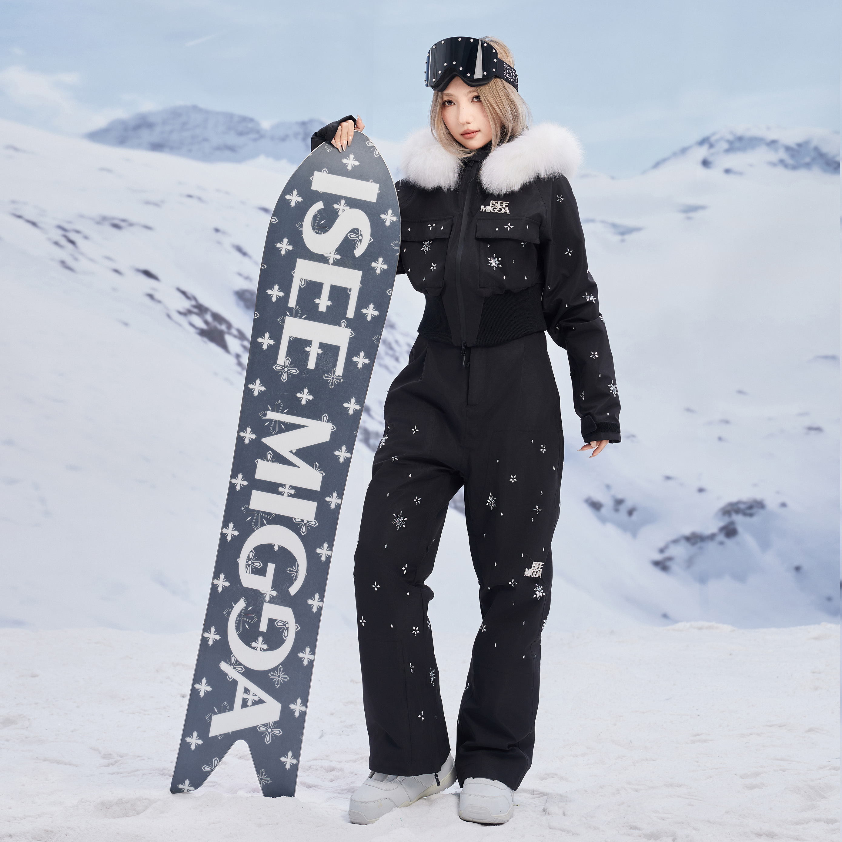 スノーボードウェア 2025-2026 上下セット レディース メンズ 防水20000mm スキーウェア スノボウェア ジャケット アウター パーカー ロングパンツ 男女兼用 防水 防寒