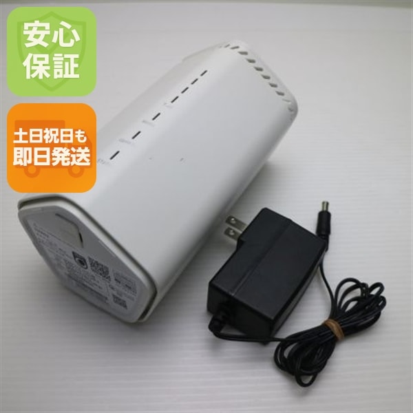 美品 Speed Wi-Fi HOME 5G L12 NAR02 ホワイト スマホ 白ロム 本体 即日発送 土日祝発送OK 151