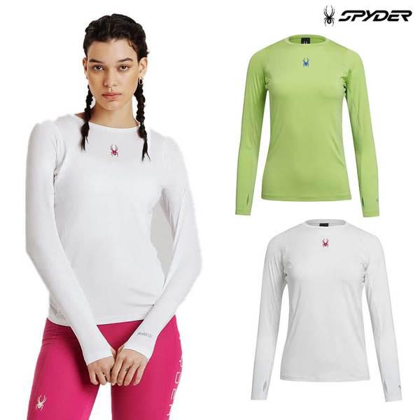 [] 女性ランニングプロウェブ長袖Tシャツ SPIPCNRL281W