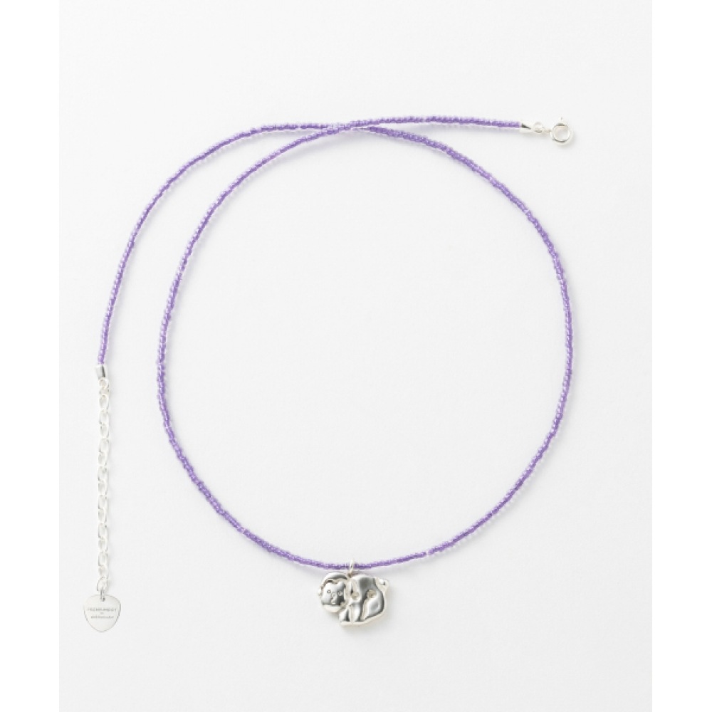 SICKFUMEDOT 12バンドクッキー ネックレス - パープル & ピンク (54カラー) Medium 11,032円