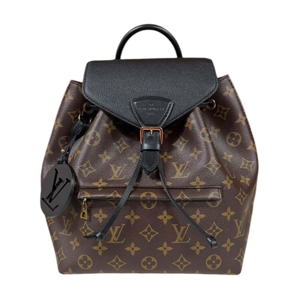 ルイヴィトン モンスリNM PM モノグラムマカサー リュック・デイパック モノグラムマカサー M45515 LOUIS VUITTON 中古 美品