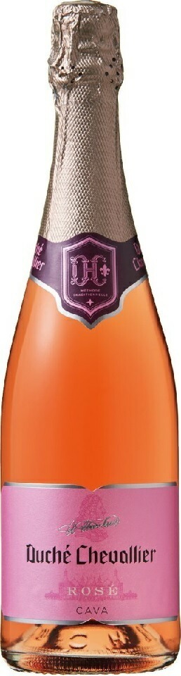 【送料無料】ドゥーシェシュバリエ ロゼ 750ml6本［スパークリング/辛口/スペイン］【北海道沖縄県東北四国九州地方は必ず送料が掛かります】