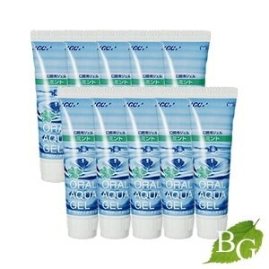 ジーシー オーラルアクアジェル ミント 40g 10本セット