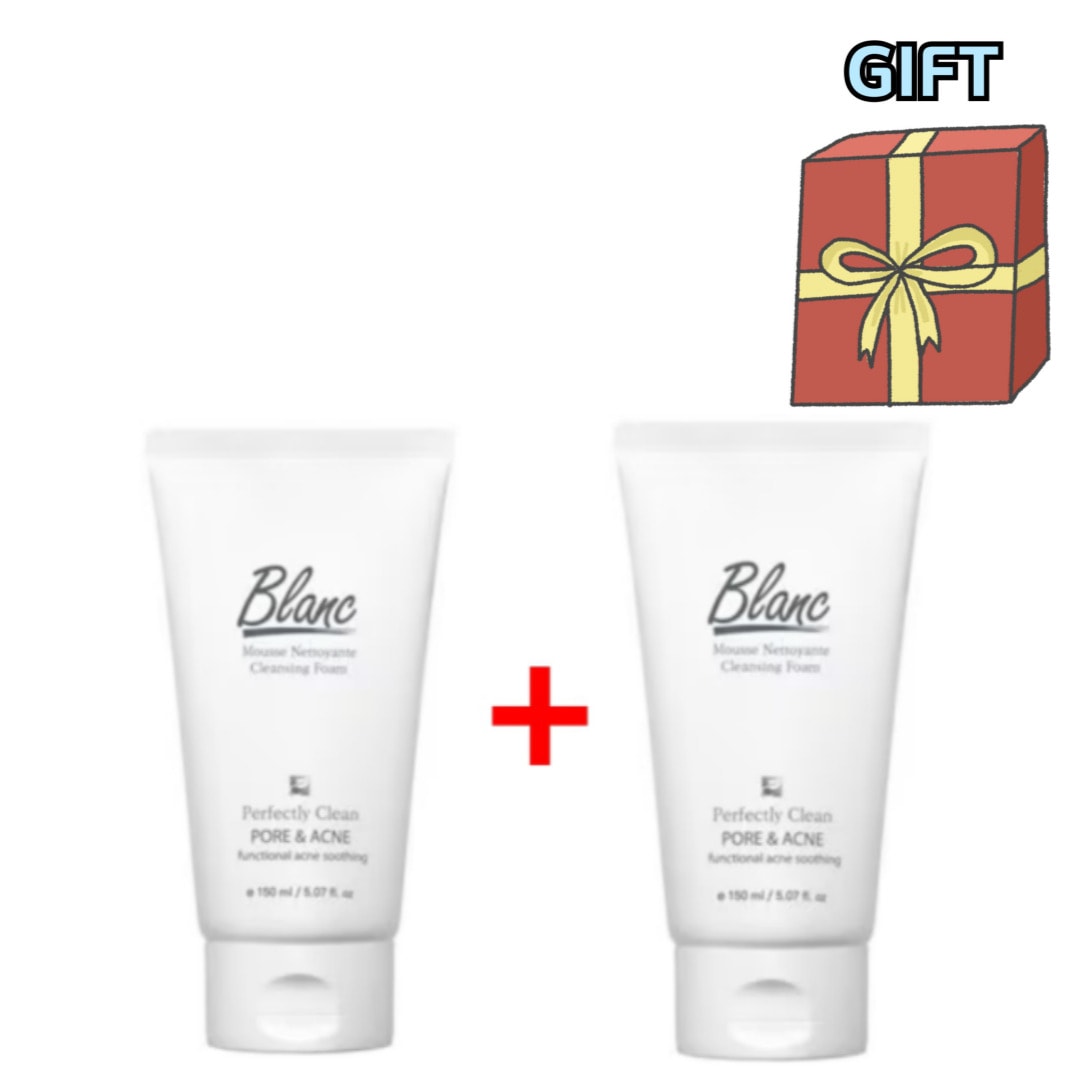 [1+1]ニキビ 機能性 クレンジングフォーム 150ml(老廃物/角質除去/低刺激/敏感肌/鎮静ケア/ディープクレンジング/毛穴のケア/しっとり洗顔/肌トラブル緩和機能性/韓国コスメ/韓国正規品)