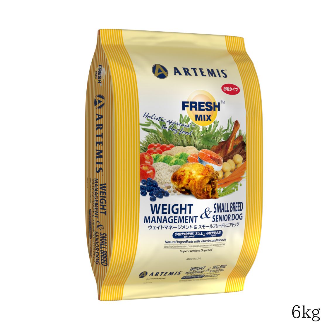 【選べるプレゼント付】フレッシュミックス ウェイトマネージメント＆スモールシニアドッグ　６ｋｇ 7,920円