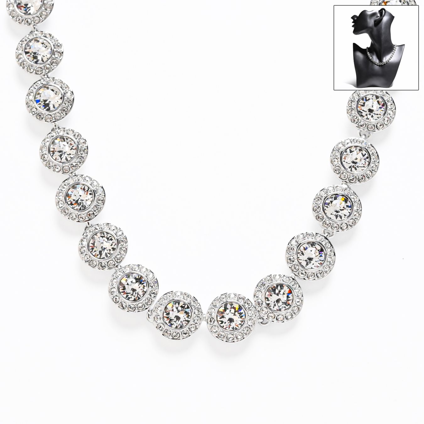 ネックレス Una ウナ クリア シルバー 5727095 ジュエリー アクセサリー