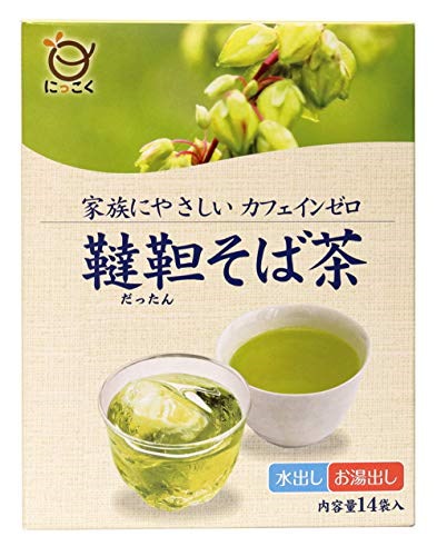 他サイト： 日穀製粉 水出し韃靼そば茶BT 168g ×2個 デカフェ・ノンカフェイン リーフの商品画像