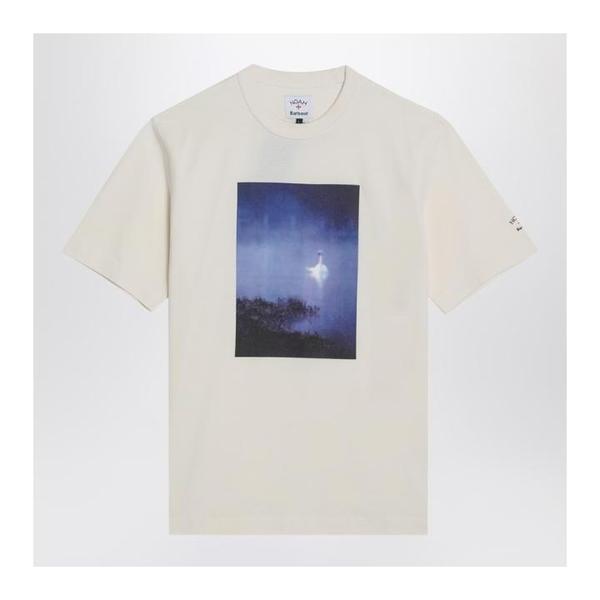 アーカイブ ノア ホワイト Tシャツ MTS1448MTS/XI_BARBO-WH32_323-S
