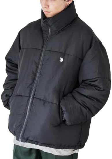 [ウィゴー] WEB限定 別注 U.S. POLO ASSN. エコ ダウンジャケット メンズ ダウン アウター ジャケット 中綿 ブルゾン 防寒 服 ゴルフウェア 秋服 冬服 秋 冬 ギフト プレゼ