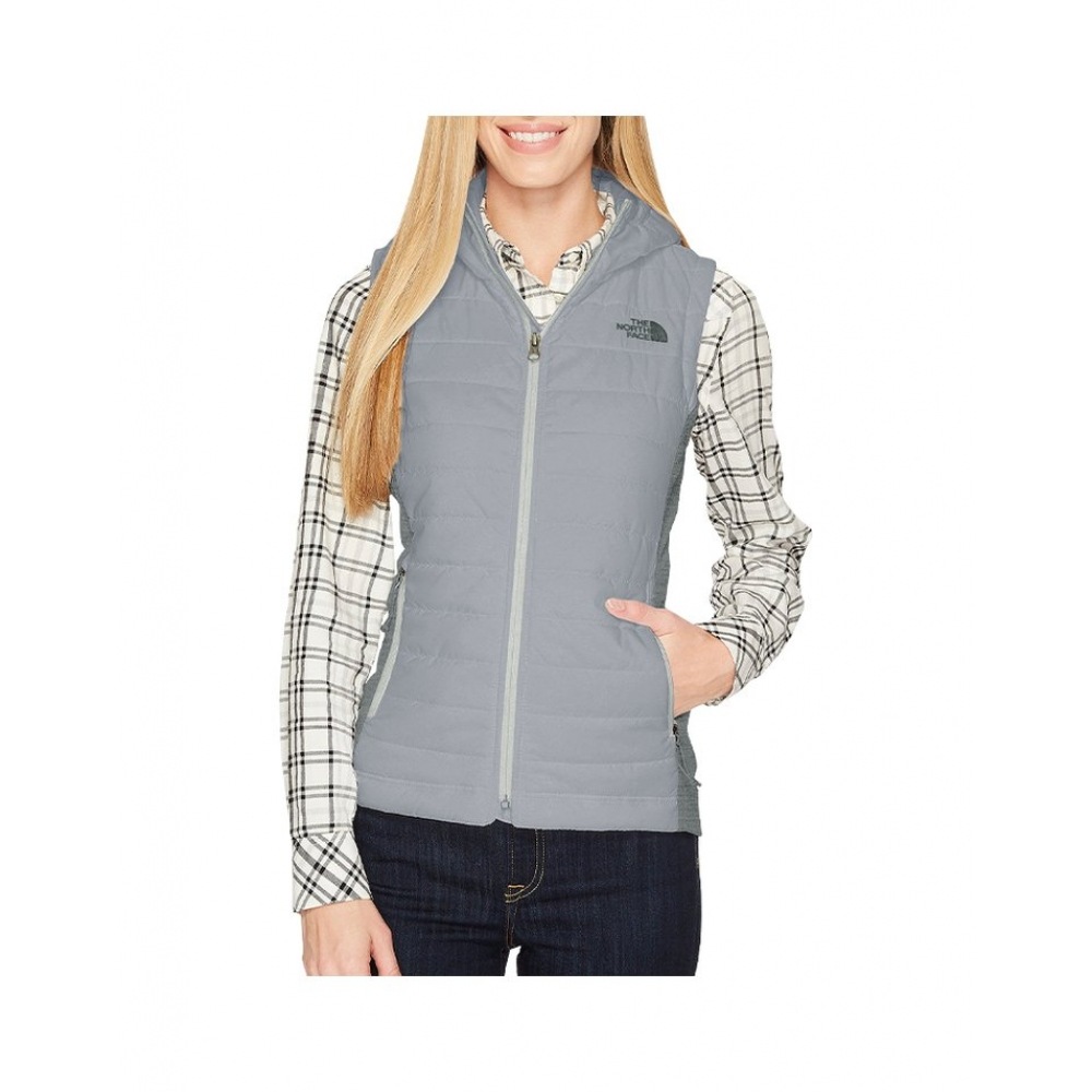 North Face レディースパッド入りフード付きベスト