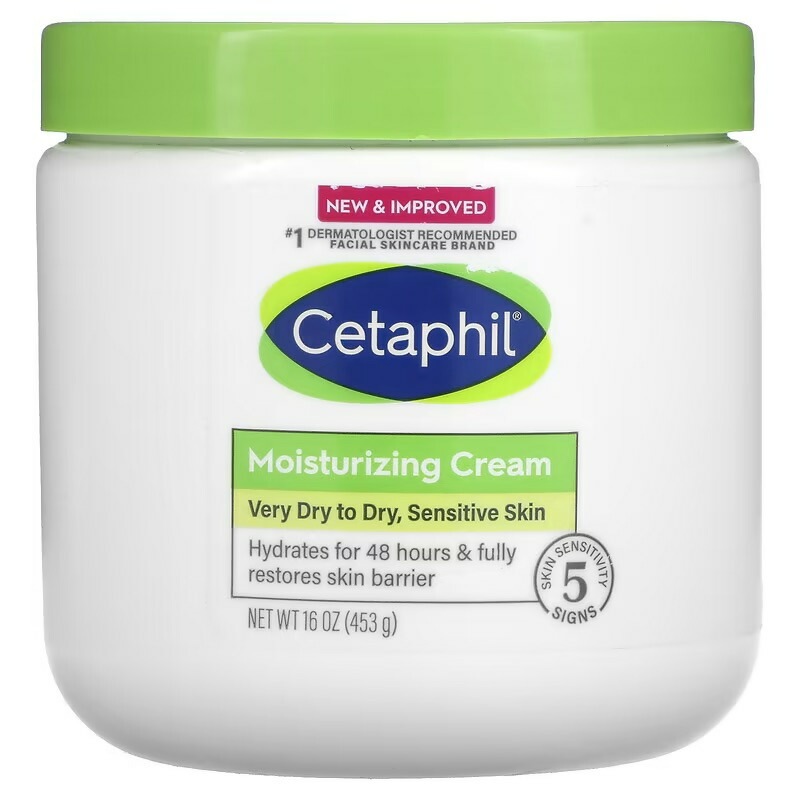 Cetaphil, 保湿クリーム乾燥肌用敏感肌用16オンス（453g）