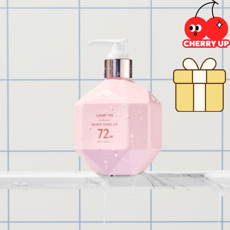 【ベビーパウダーの香り】ライトオンインシャワー ボディトーンアップ ボディローション290ml 韓国ボディケア 透明感アップ 保湿ケア トーンアップローション 美肌ケア くすみケア すべすべ肌 うるお